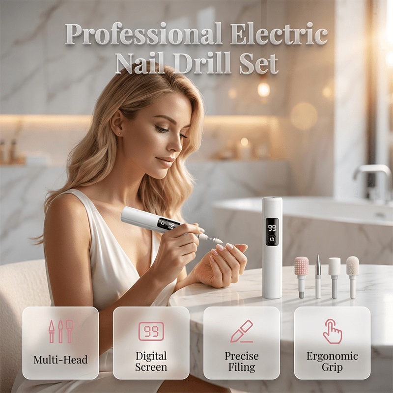 Mroace Professional Electric Nail Polisher