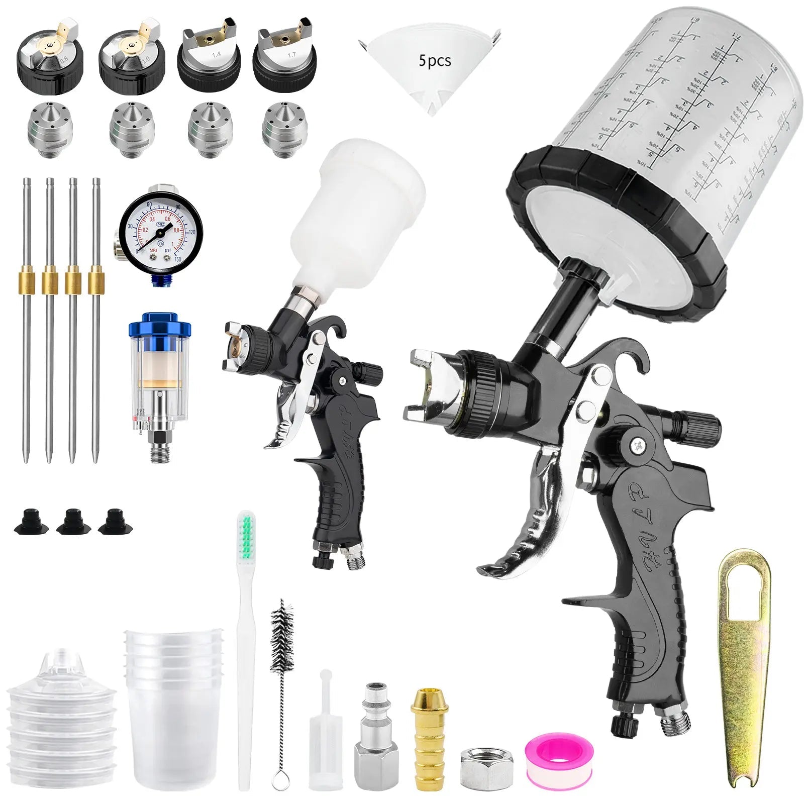 Mroace Professional HVLP Air Spray Gun Kit