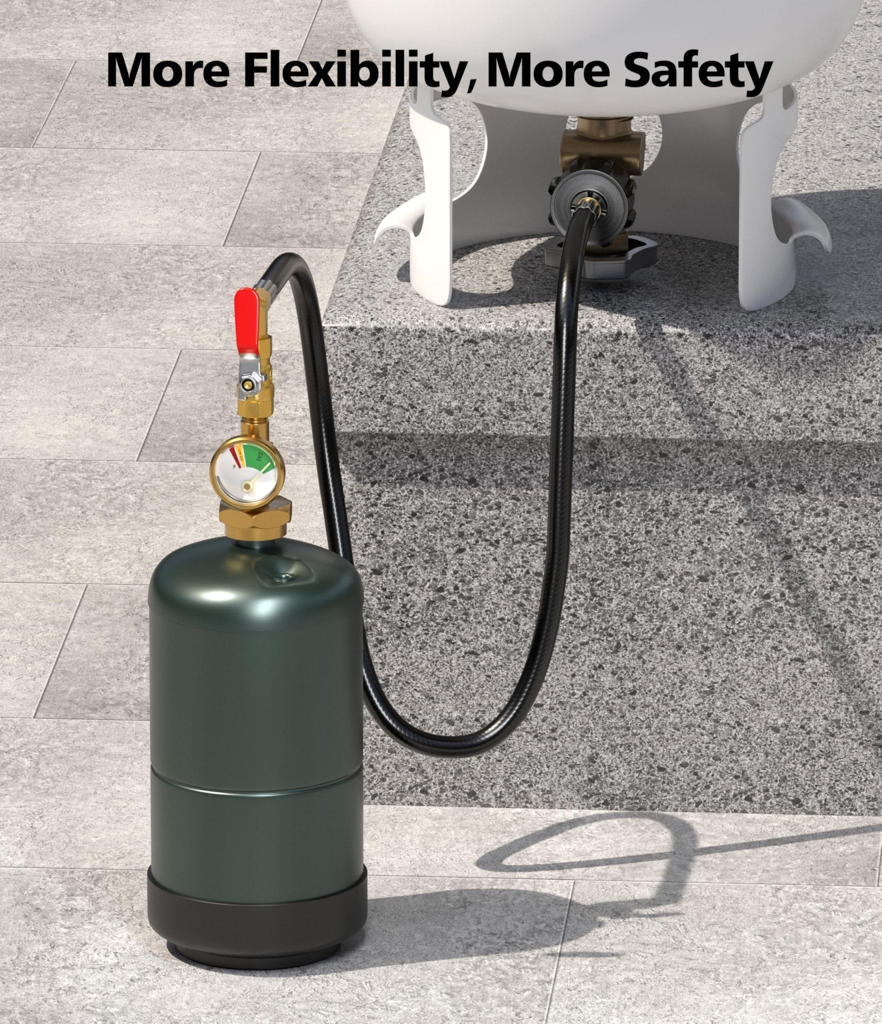 Mroace Propane Refill Adapter for 1 lb