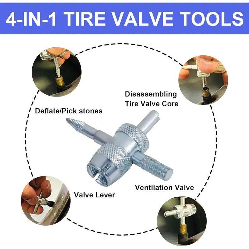 Mroace Quick Change Tire Valve Tool Kit