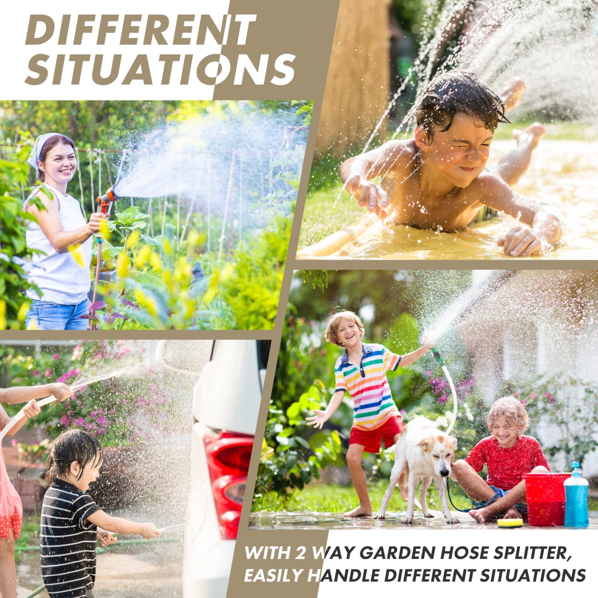 Mroace Quick Connect Garden Hose Adapter