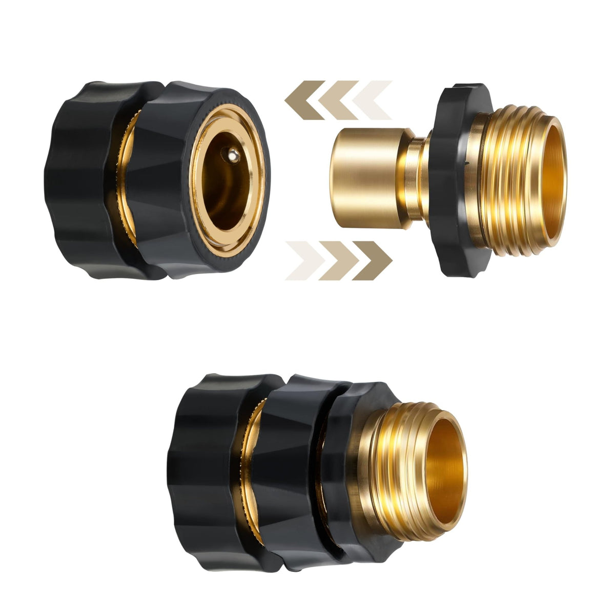 Mroace Quick Connect Garden Hose Adapter