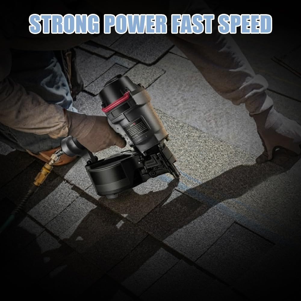 Mroace Quick Release Pneumatic Coil Nailer
