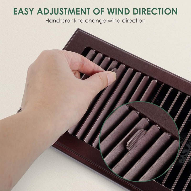 Mroace Quiet Register Booster Vent Fan