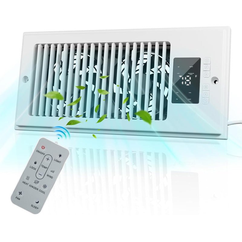 Mroace Quiet Register Booster Vent Fan