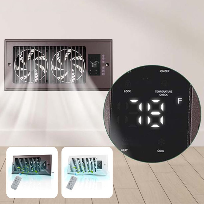 Mroace Quiet Register Booster Vent Fan