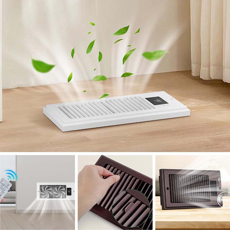 Mroace Quiet Register Booster Vent Fan