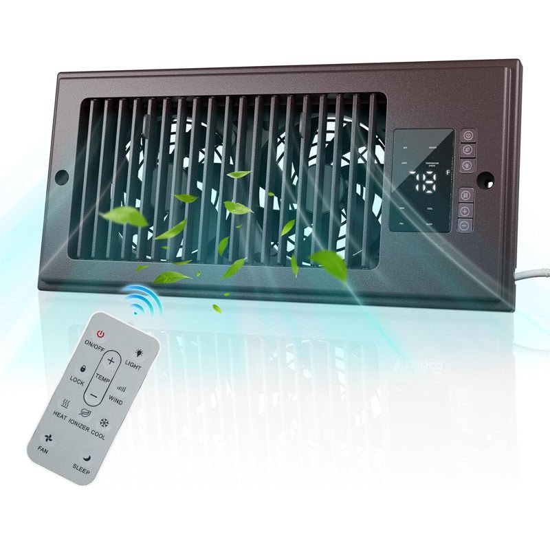 Mroace Quiet Register Booster Vent Fan