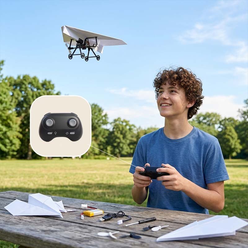 Mroace RC Paper Airplane Conversion Kit