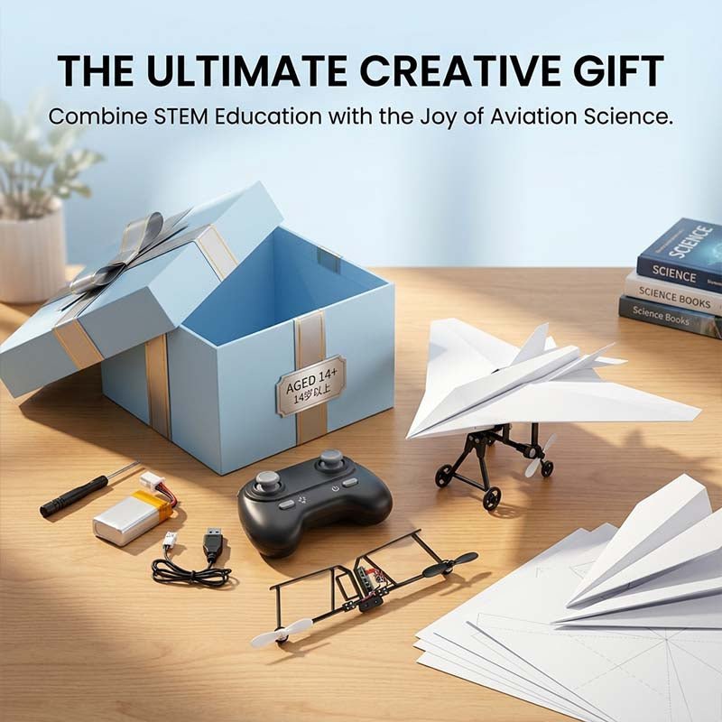 Mroace RC Paper Airplane Conversion Kit