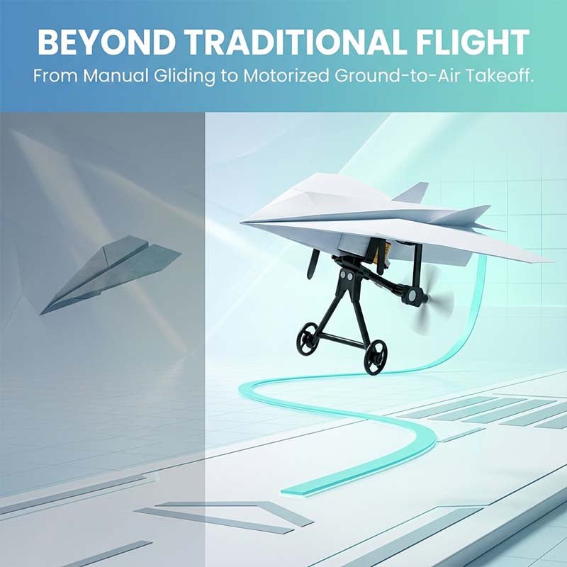 Mroace RC Paper Airplane Conversion Kit