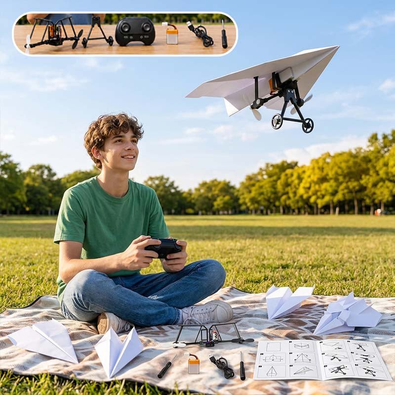 Mroace RC Paper Airplane Conversion Kit