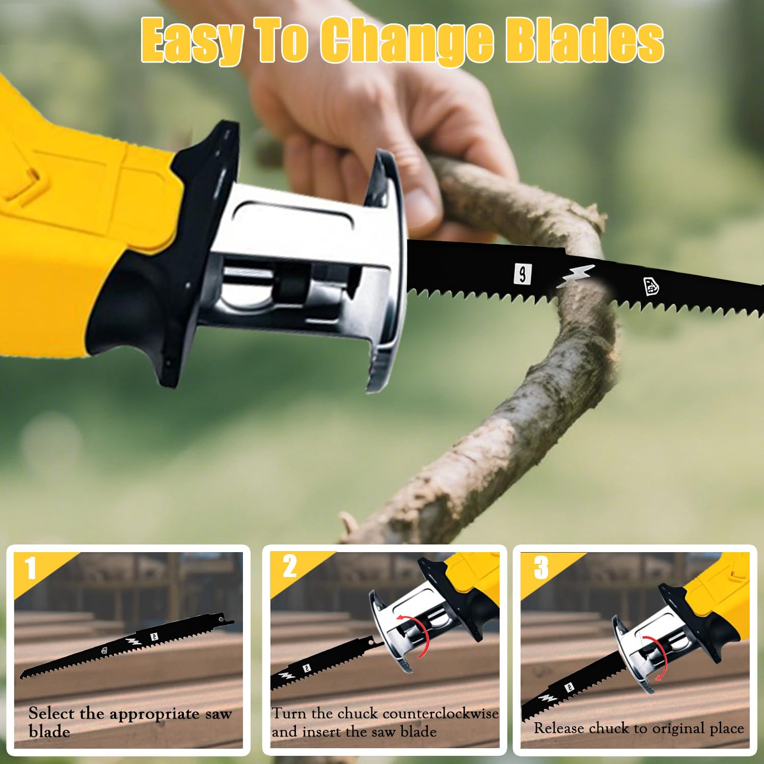 Mroace Reciprocating Saw