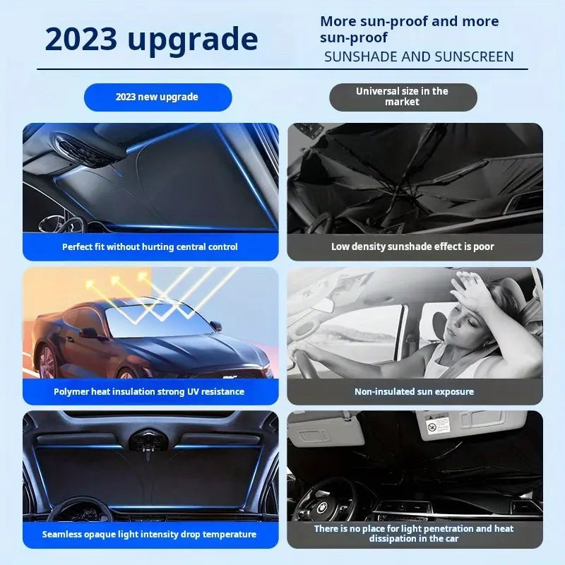 Mroace Reflective Car Windshield Sunshade