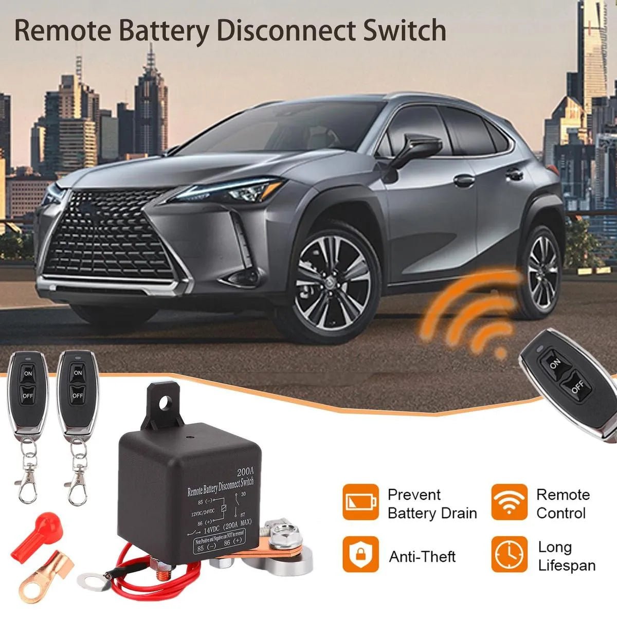Mroace Remote Control Battery Disconnect Switch