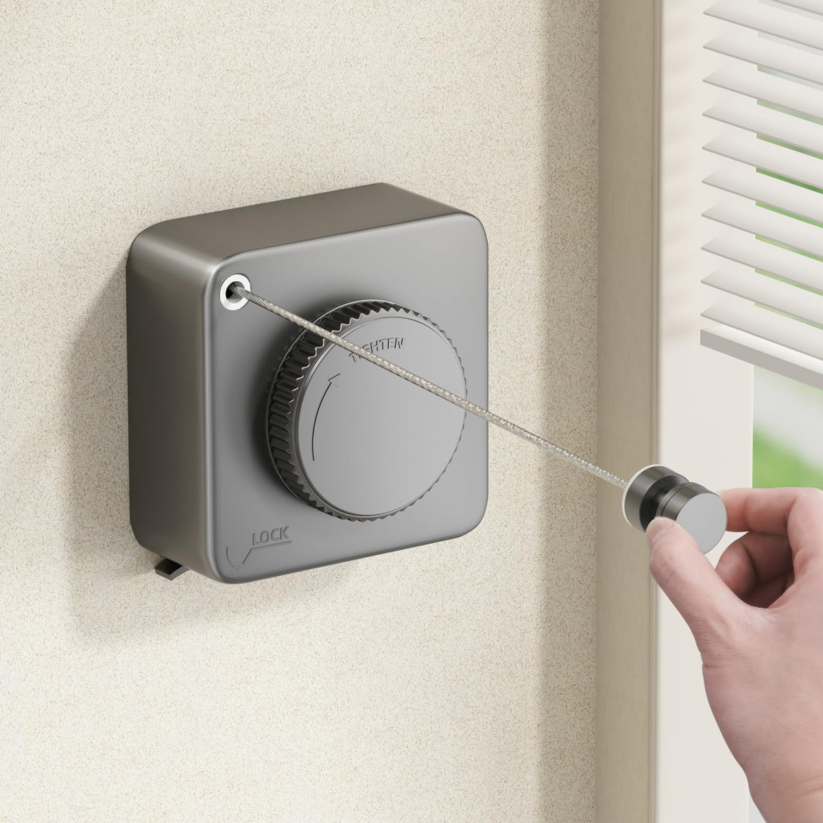 Mroace Retractable Clothesline Indoor