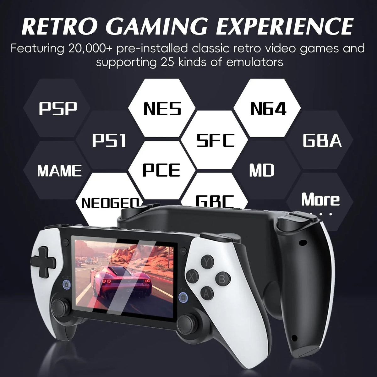 Mroace Retro Handheld Game Console Player - MROACE