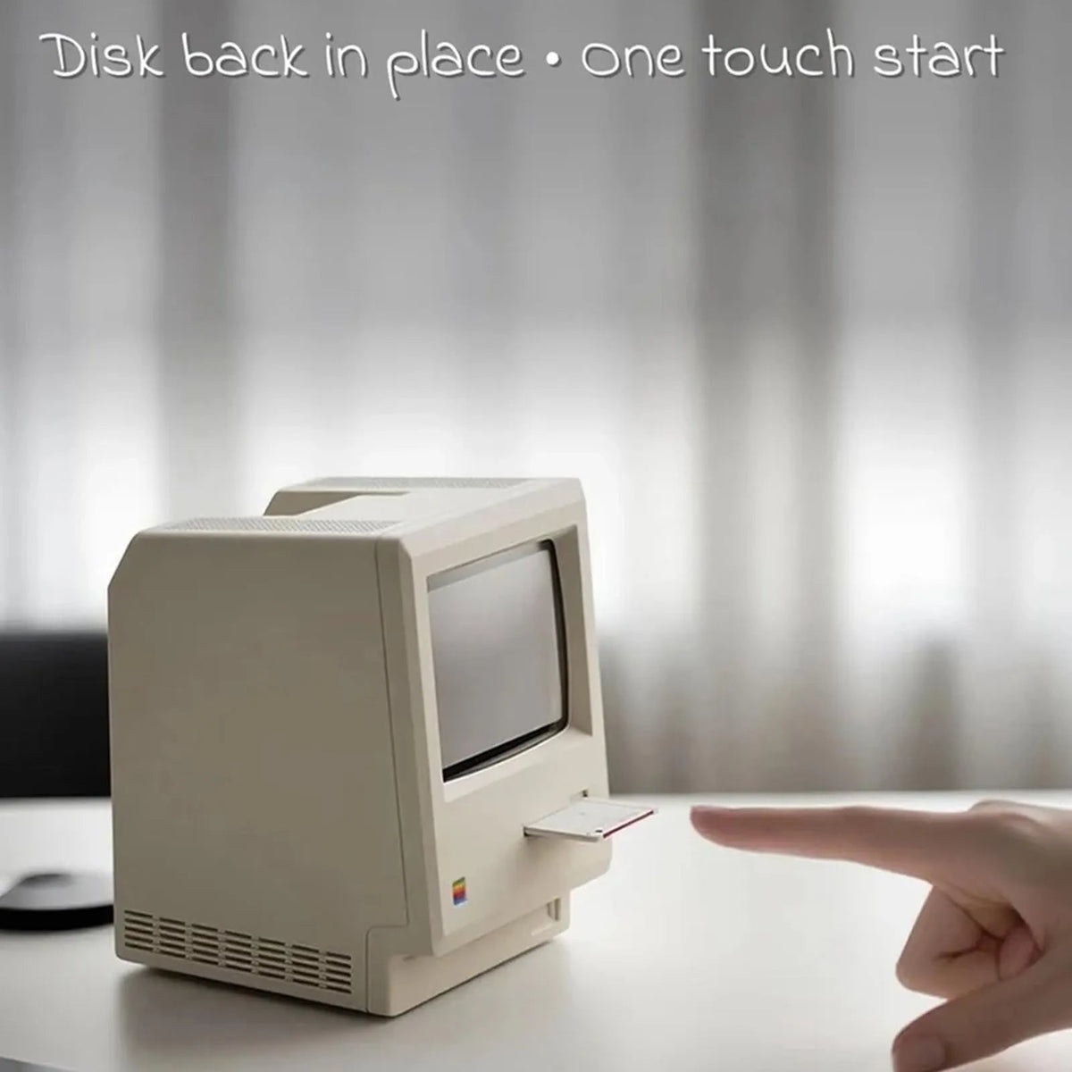 Mroace Retro Pixel Display USB Alarm Clock