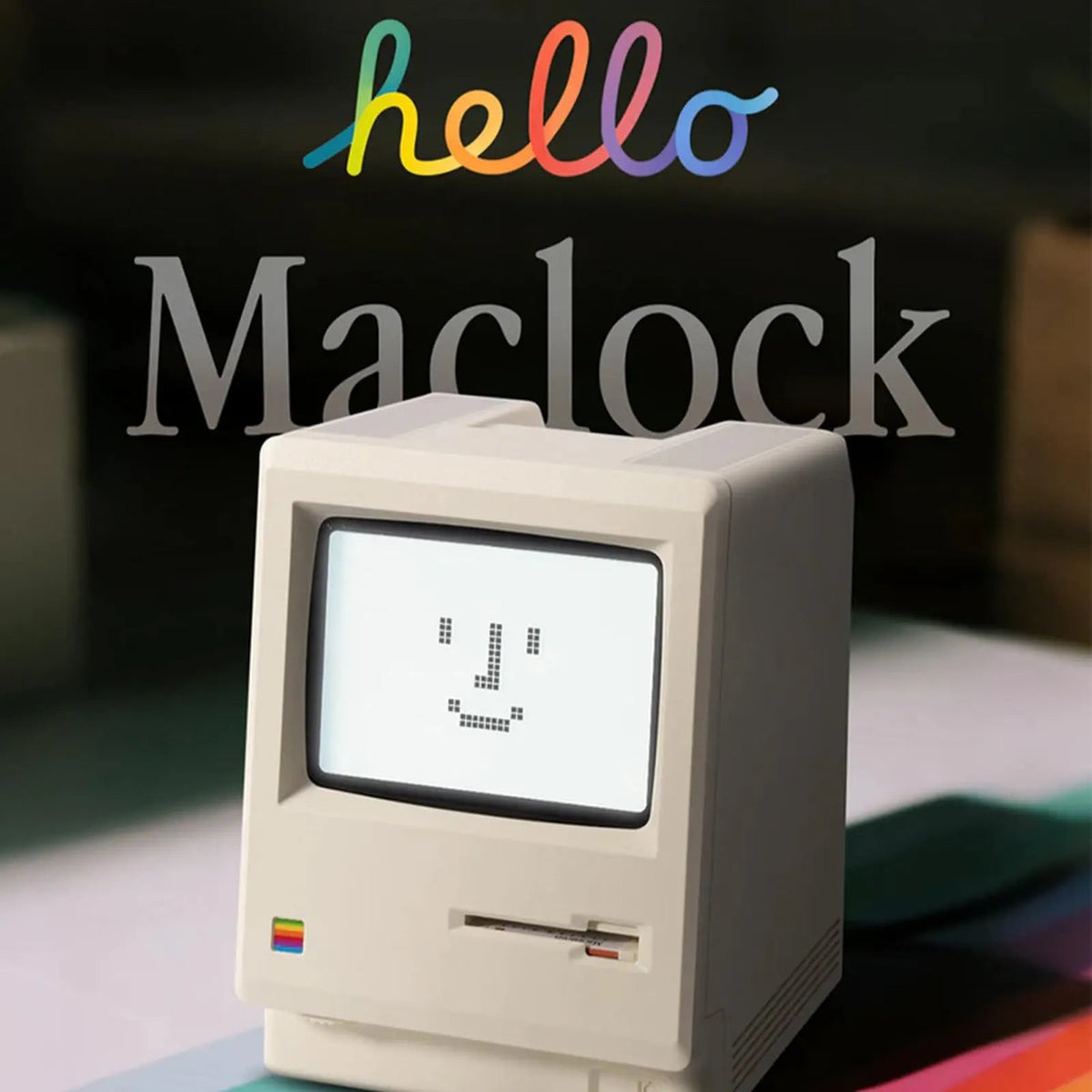 Mroace Retro Pixel Display USB Alarm Clock