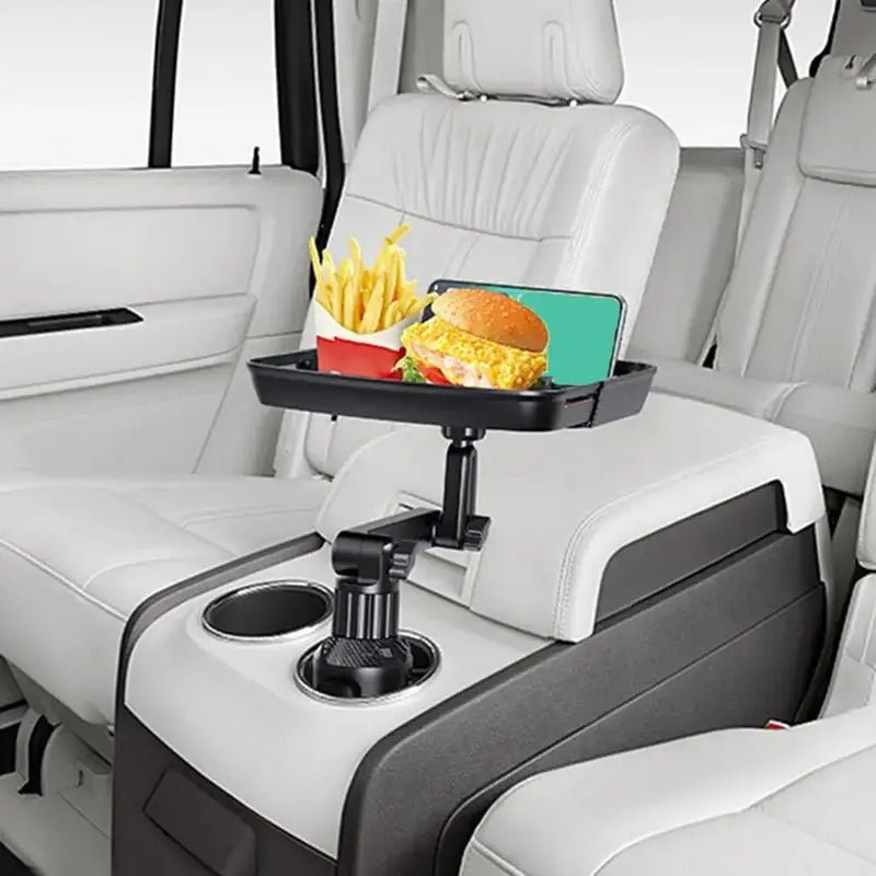 Mroace Rotatable Multifunctional Car Cup Holder Tray