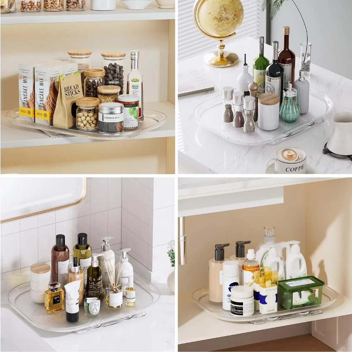 Mroace Rotating Lazy Susan Organizer