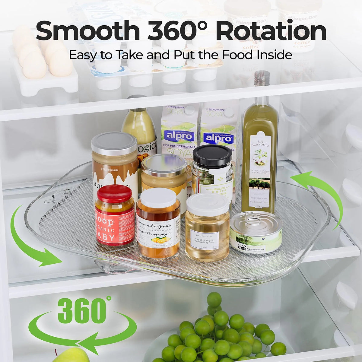 Mroace Rotating Lazy Susan Organizer