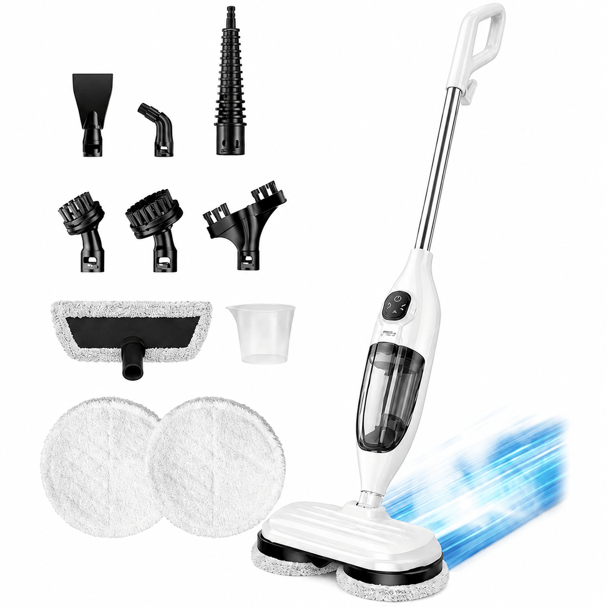 Mroace Rotating Multifunctional Steam Mop