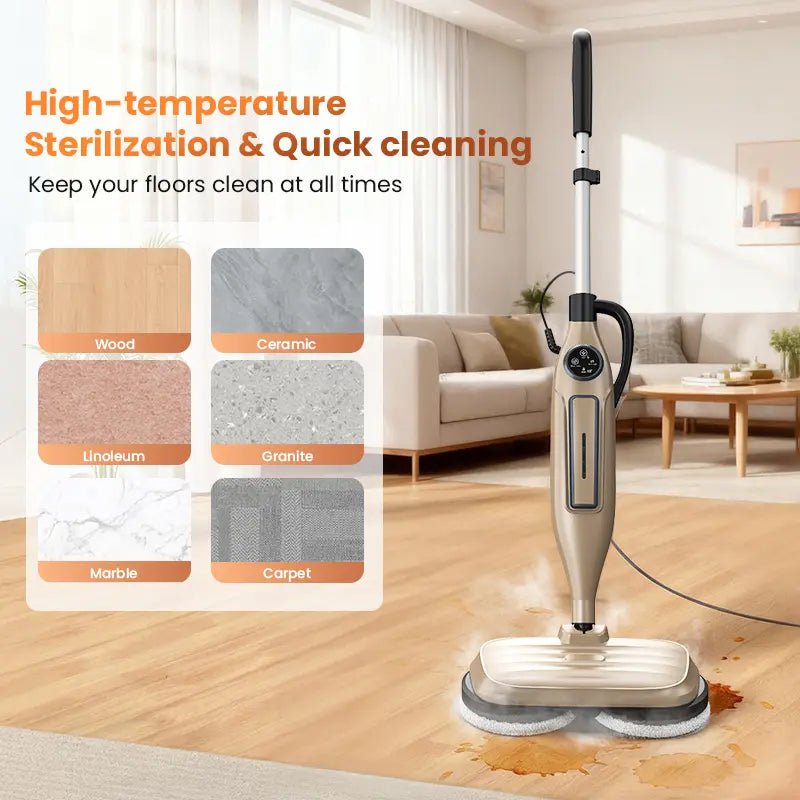 Mroace Rotating Multifunctional Steam Mop