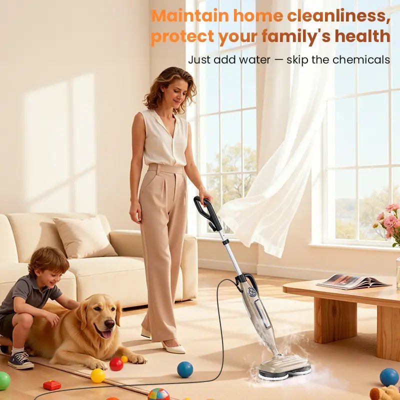 Mroace Rotating Multifunctional Steam Mop