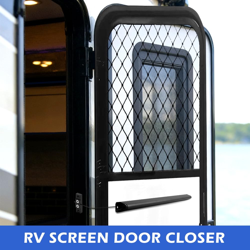 Mroace RV Screen Door Closer Kit
