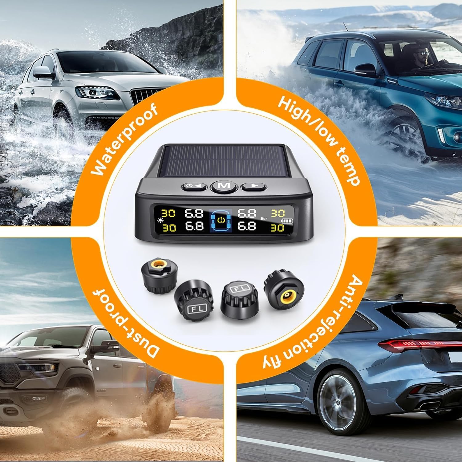 Mroace RV Tire Pressure Monitoring System