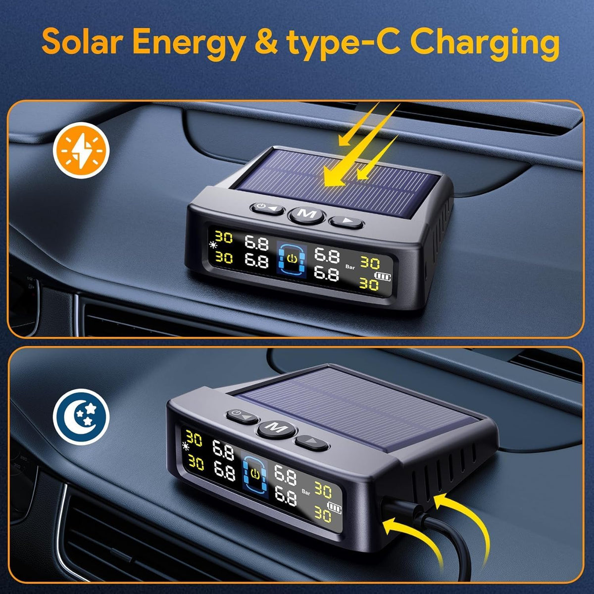 Mroace RV Tire Pressure Monitoring System