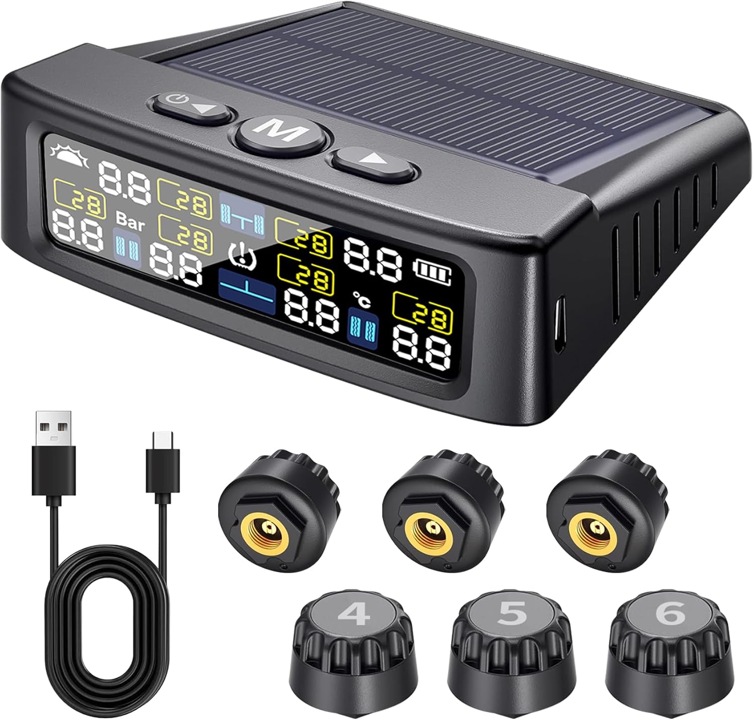 Mroace RV Tire Pressure Monitoring System