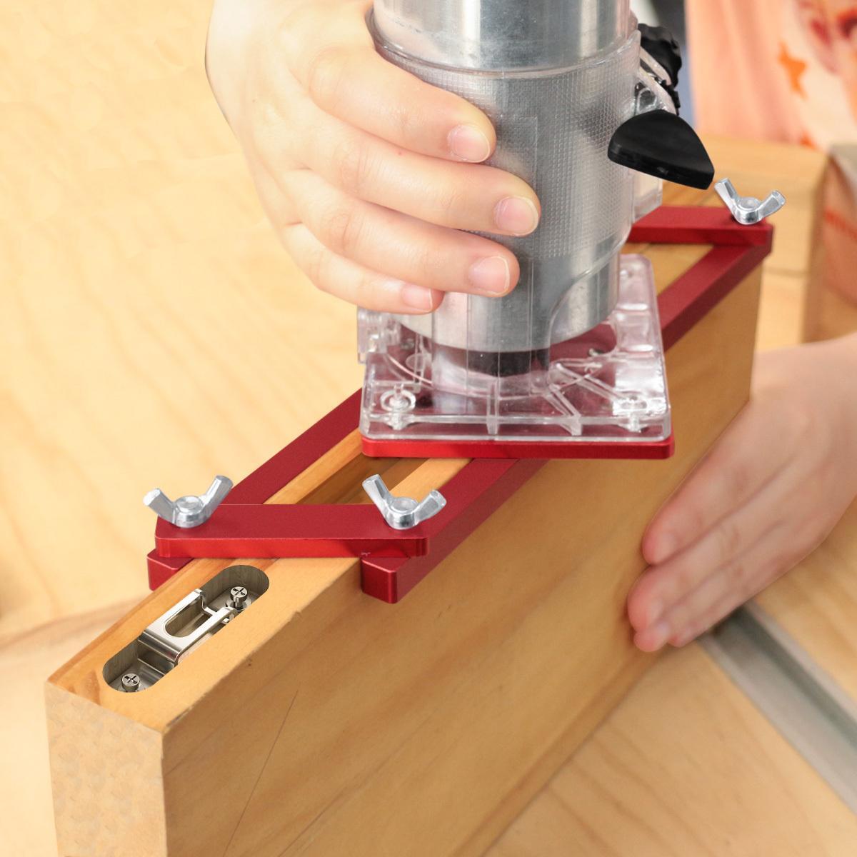 Mroace Self-Centering Invisible Fastener Slotting Bracket