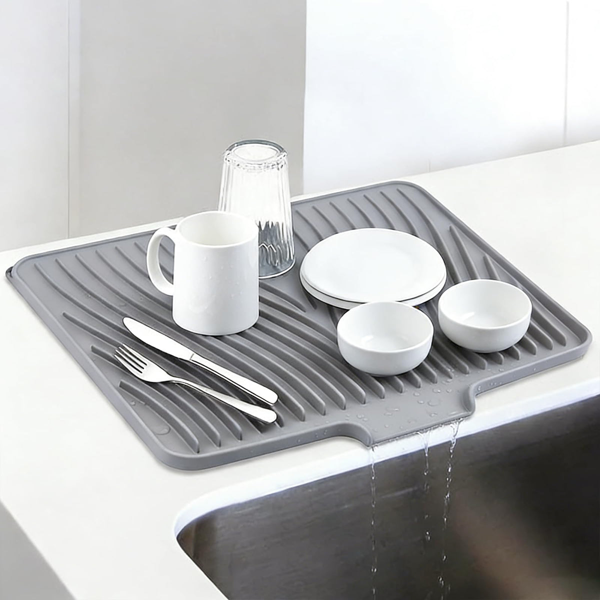 Mroace Silicone Dish Drying Mat