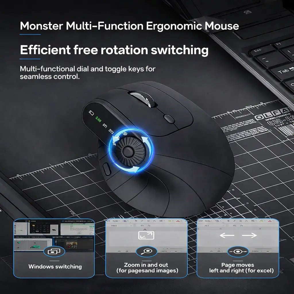 Mroace Smart Ergonomic Mouse