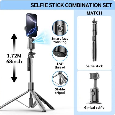 Mroace Smart Face Tracking Phone Tripod