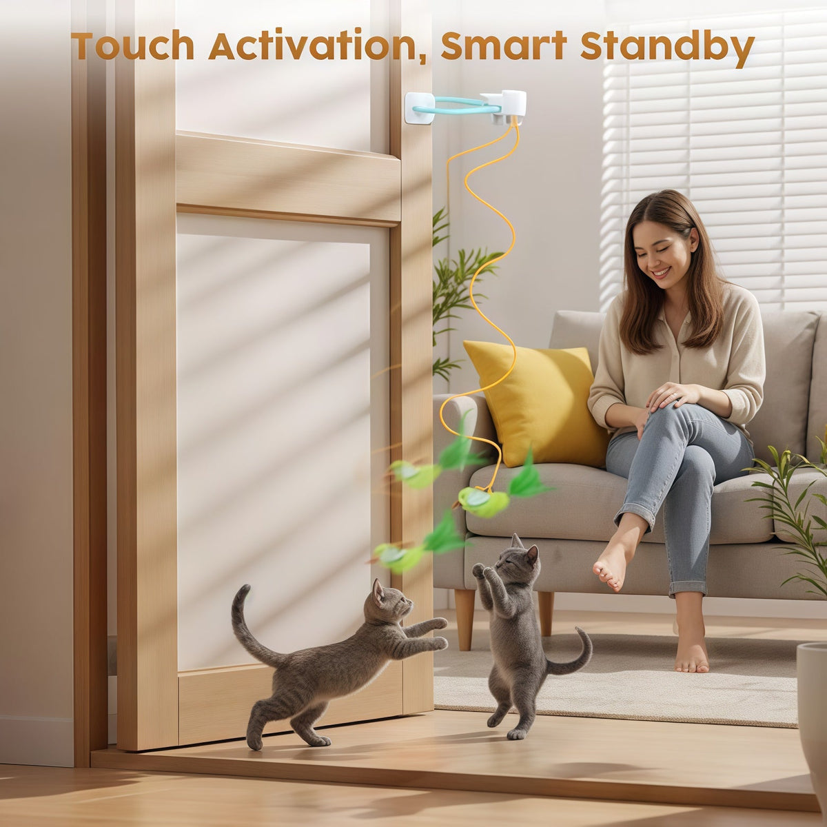Mroace Smart Interactive Cat Toy
