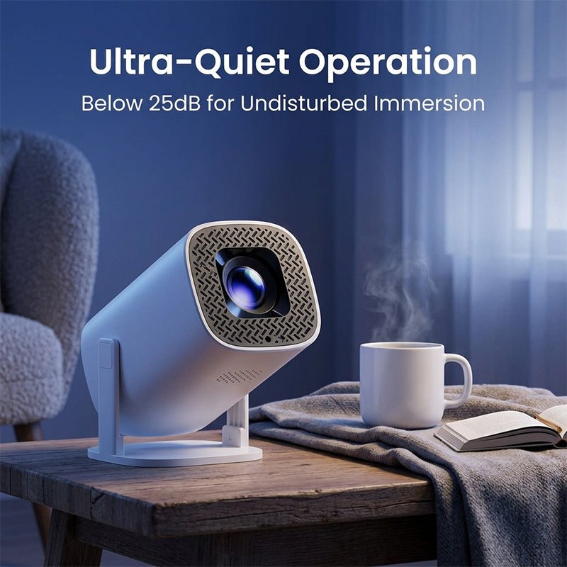 Mroace Smart Rotatable Portable Mini Projector