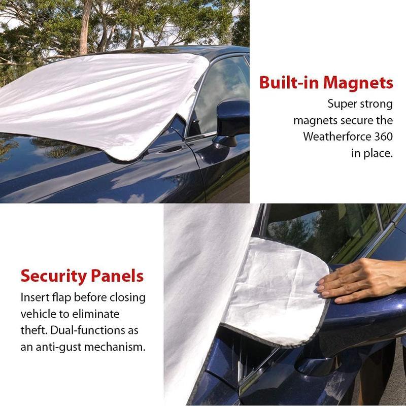 Mroace Snow Windshield Window Outside Cover - MROACE
