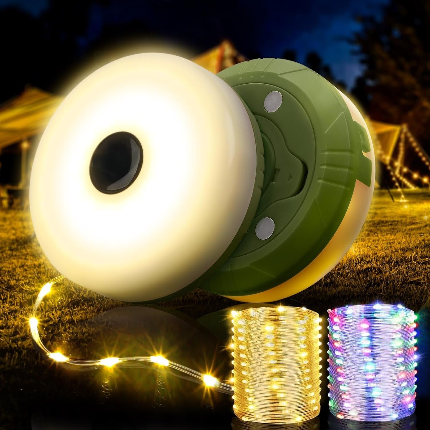 Mroace Solar Camping String Lights