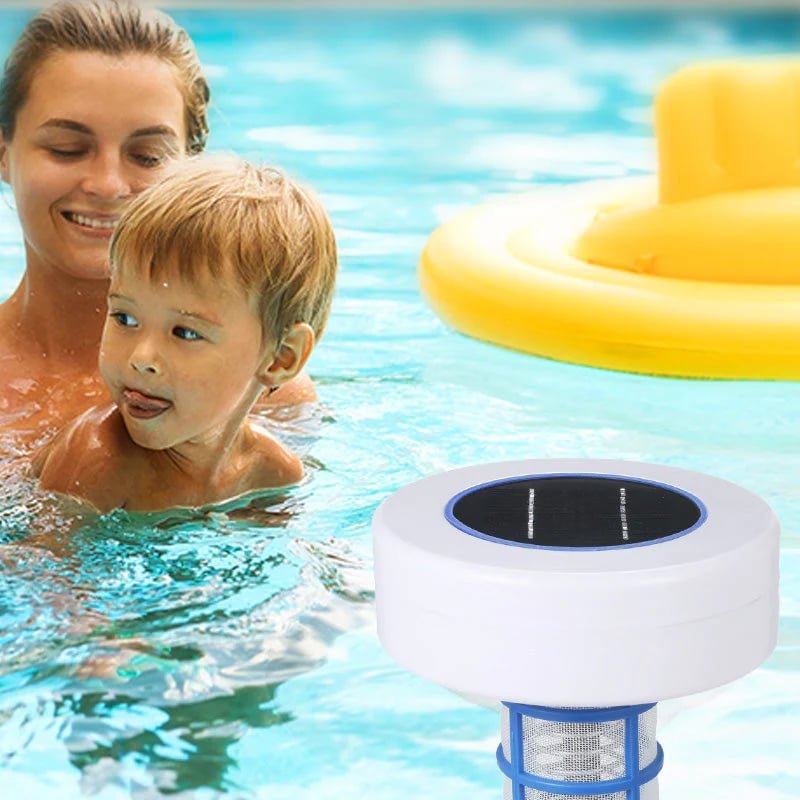 Mroace Solar Water Purifying Pool Ionizer
