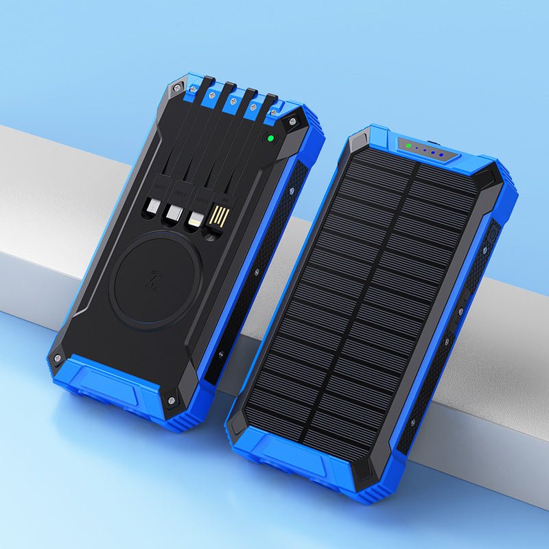Mroace Solar Wireless Portable Power Bank