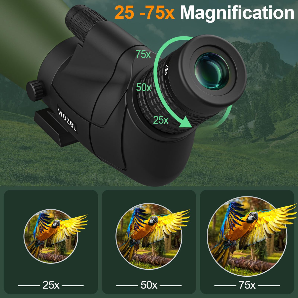 Mroace Spotting Scope with Tripod