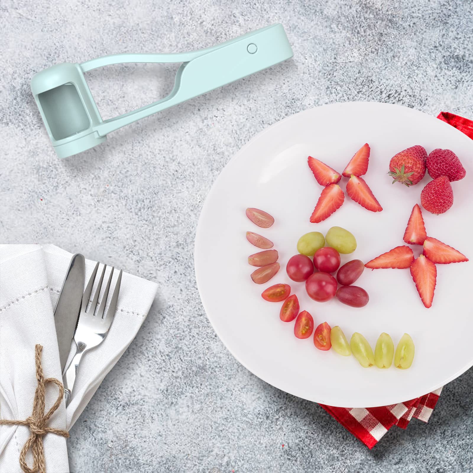 Mroace Stainless Steel kitchen Fruit cutter