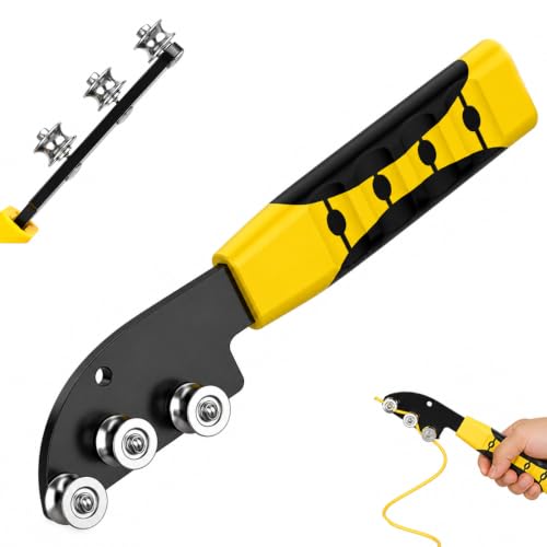 Mroace Stainless Steel Manual Wire Straightener