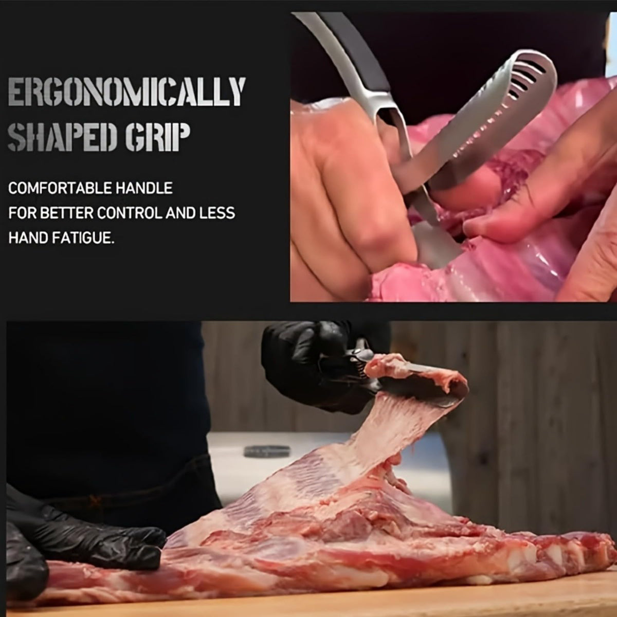 Mroace Stainless Steel Rib Membrane Remover