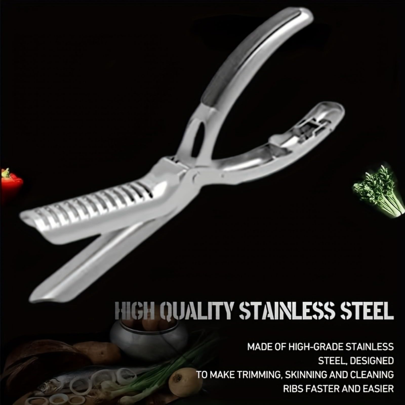 Mroace Stainless Steel Rib Membrane Remover