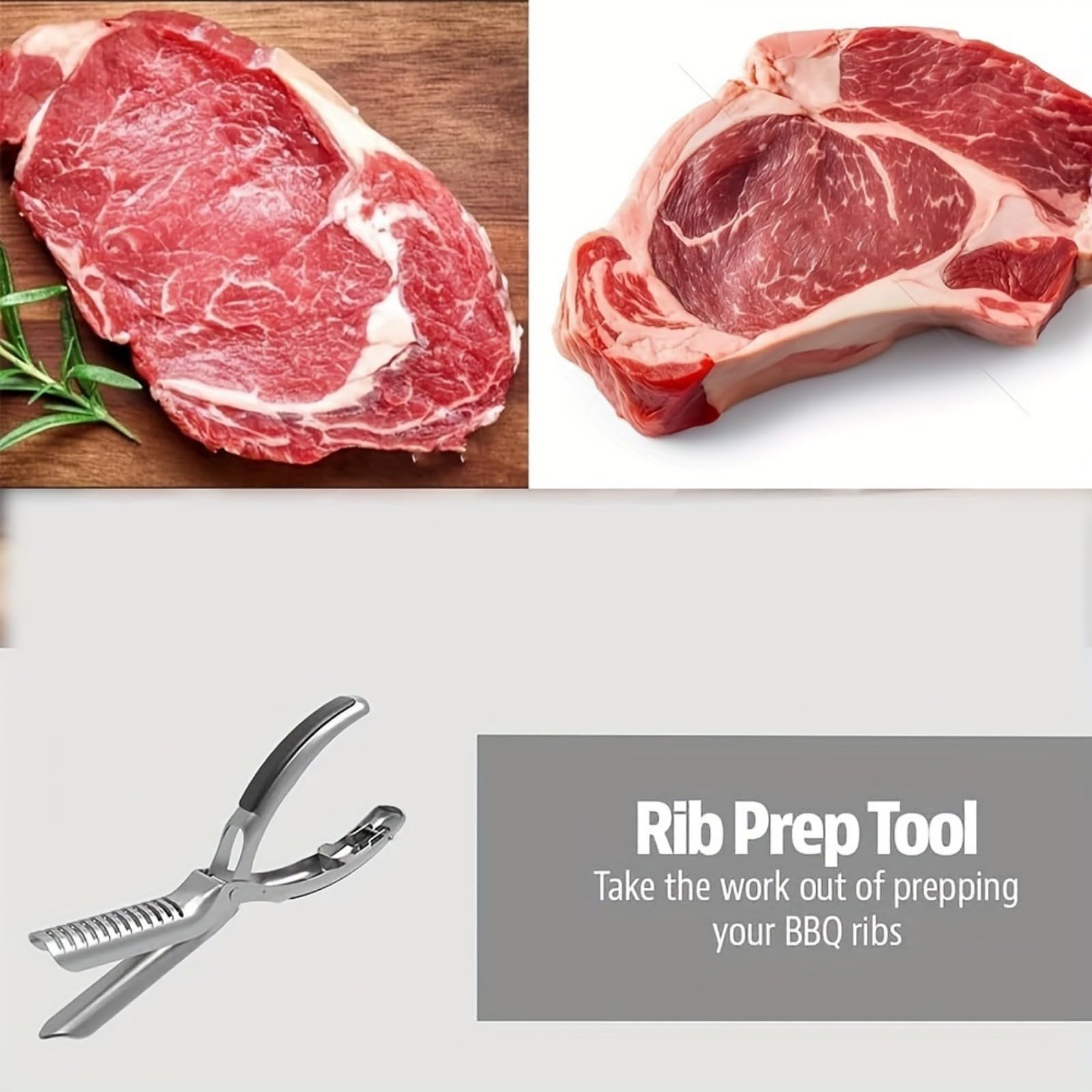 Mroace Stainless Steel Rib Membrane Remover