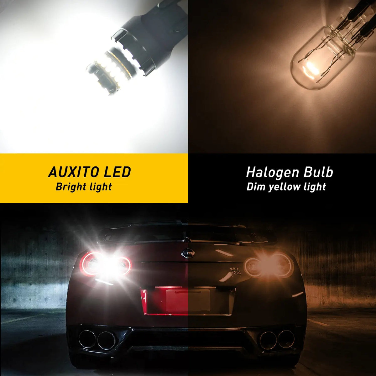Mroace Super-Bright 6000K T20 LED Bulbs